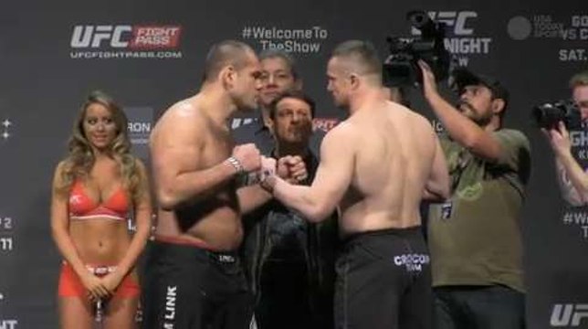 UFC Fight Night 64 weigh-ins - Gabriel Gonzaga vs. Mirko Filipovic