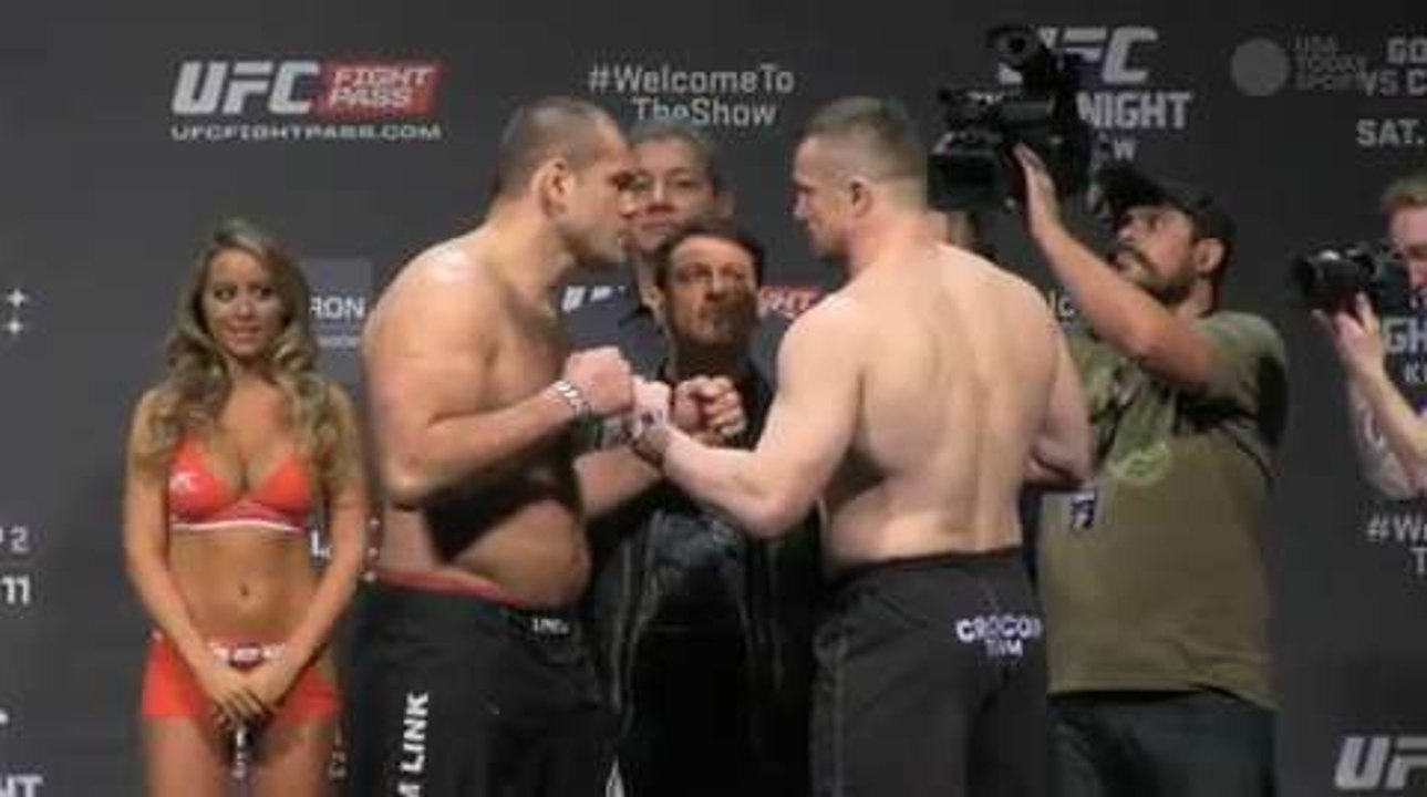 UFC Fight Night 64 weigh-ins - Gabriel Gonzaga vs. Mirko Filipovic