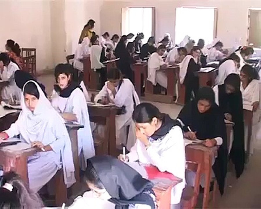 EXAM GIVEN BY A GIRL CHEATING