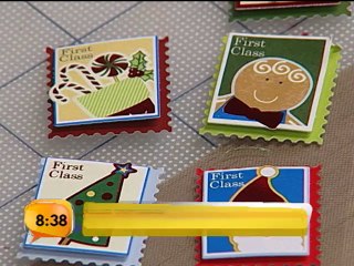 Elabore usted mismo etiquetas navideñas con Scrapbook