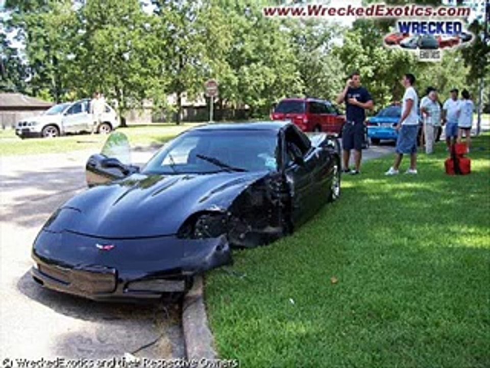 Crash voiture de luxe