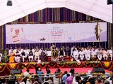 Hindi: Shri Modi shares Ekta ka Sandesh at the Foundation Laying ceremony of Statue of Unity