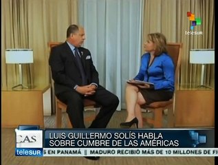 Luis Guillermo Solís: América debe enfrentar sus desafíos como región