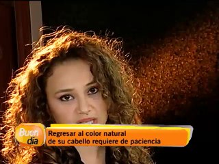 Vuelva al color natural del cabello