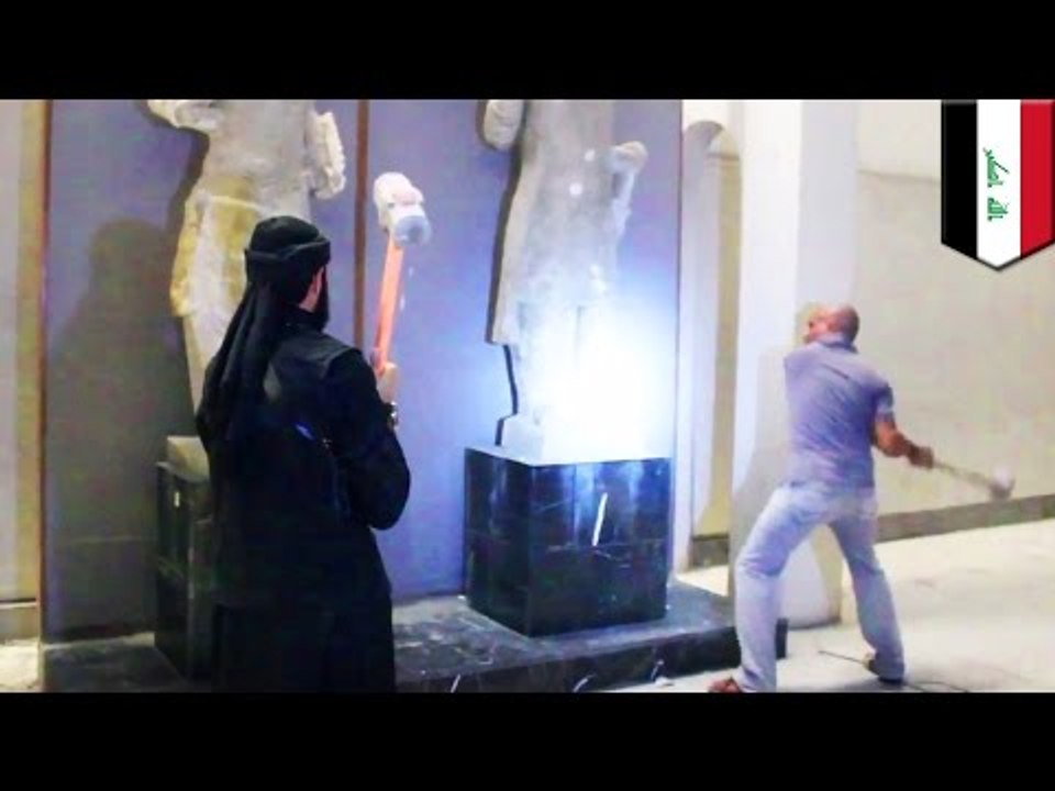 ISISがイラクの文化遺産破壊　映像をネット公開