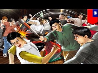 20人からフルボッコ…ヤクザ2人が奇襲攻撃に失敗