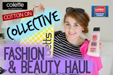 Collective Fashion & Beauty Haul | ft. Cotton On, Dotti, Chemist Warehouse, Colette & more