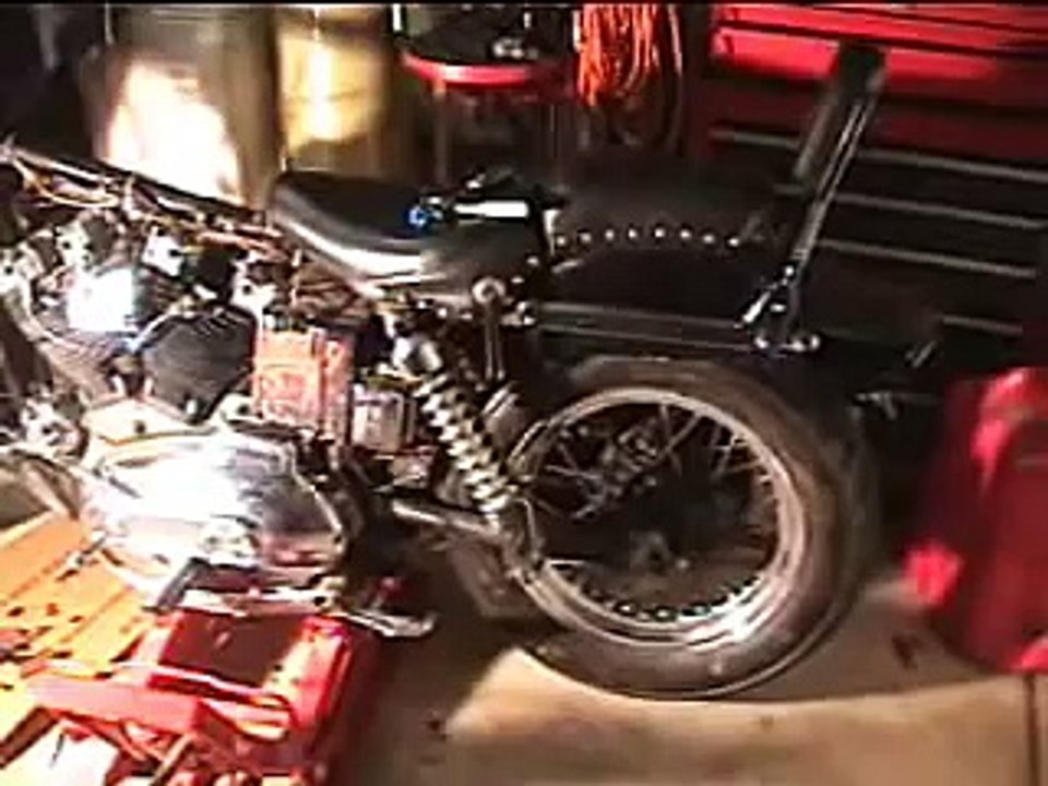 Ironhead Sportster points and timing video Dailymotion