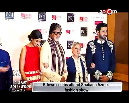 Amitabh Bachchan Supports Noble Cause For Shabana Azmi Bollywood News