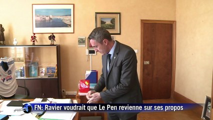FN: Ravier aimerait que JM Le Pen revienne sur ses propos