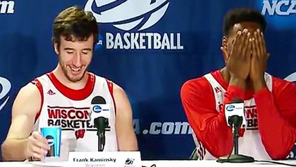 Wisconsin's Nigel Hayes' Embarassing Whisper Caught During Press Conference