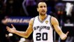 Manu Ginobili Gets Hit In the Face, Calls Technical Foul on Referee
