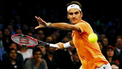 Kid Beats Roger Federer in a Rally at Exhibition