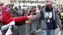 LeGarrette Blount Mocks Marshawn Lynch at Patriots Parade with Vulgar Shirt