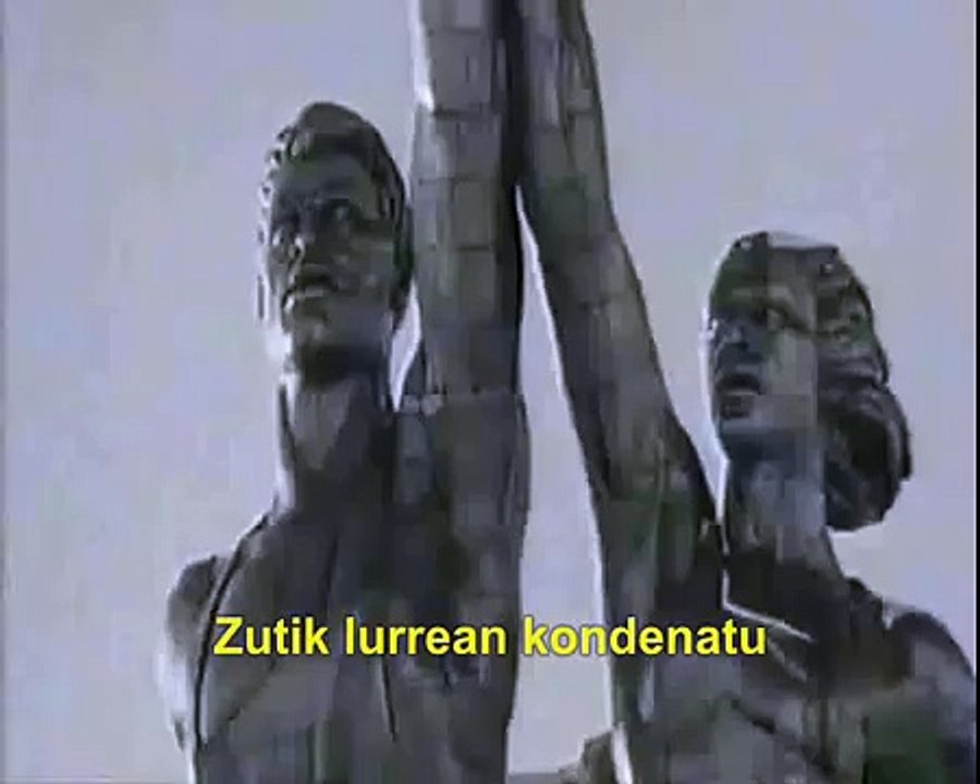 INTERNAZIONALA. [L'Internationale en basque / La Internacional en euskera]