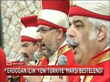 Cumhurbaşkanı Erdoğan için çalınan Yeni Türkiye marşı Malazgirt marşına çok benziyor