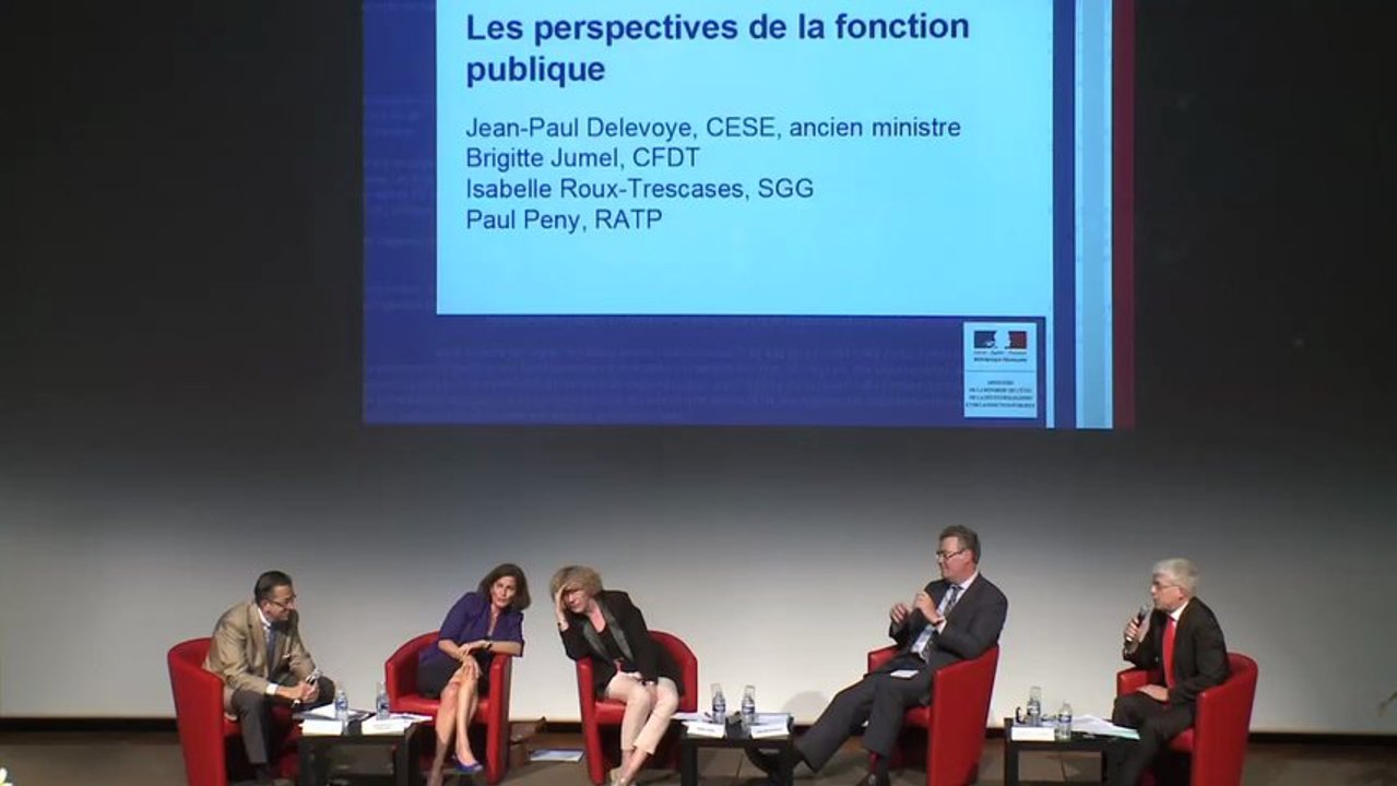 Table-ronde sur les perspectives de la fonction publique