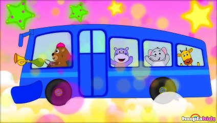 Wheels On The Bus   HD Version 3   Nursery Rhymes For Toddlers and Babies from HooplaKidz