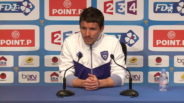 Bastia-Paris : Conf. d'avant-match de Y. Cahuzac