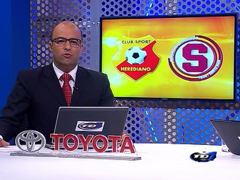 Herediano alcanzó la cima derrotando a Saprissa a gol por punto