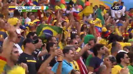 Gol Colombia 2 - Costa de Marfil 0