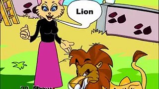 Learn ABCD - Alphabets With Fun Rhymes - L for Lion, L for Lamp