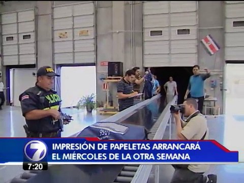 Próxima semana iniciará la impresión de las papeletas para la segunda ronda electoral