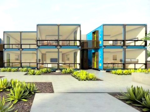 Shipping Container Homes and Stores