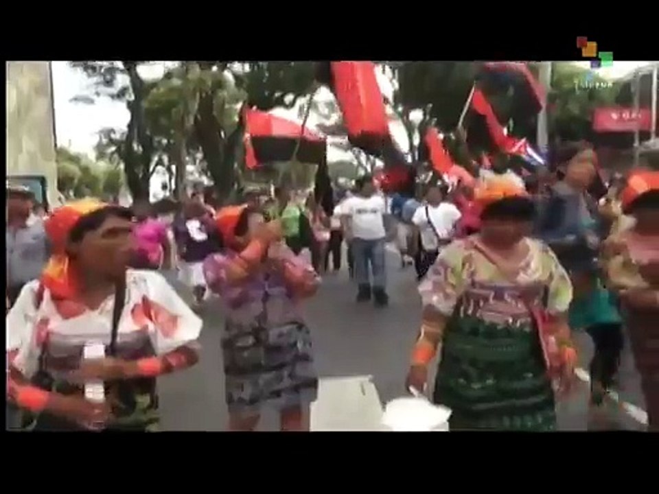 Peoples' Summit March Draws Thousands