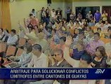 ARBITRAJE PARA SOLUCIONAR CONFLICTOS LIMÍTROFES ENTRE CANTONES DE GUAYAS