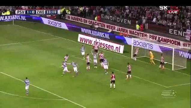 Maikel van der Werff 1-1 - PSV Eindhoven - PEC Zwolle 10.04.2015 HD_(new)