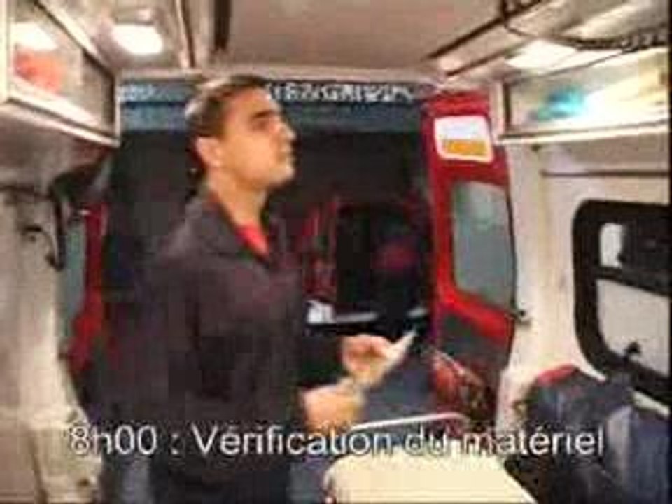 une journée cher les pompier
