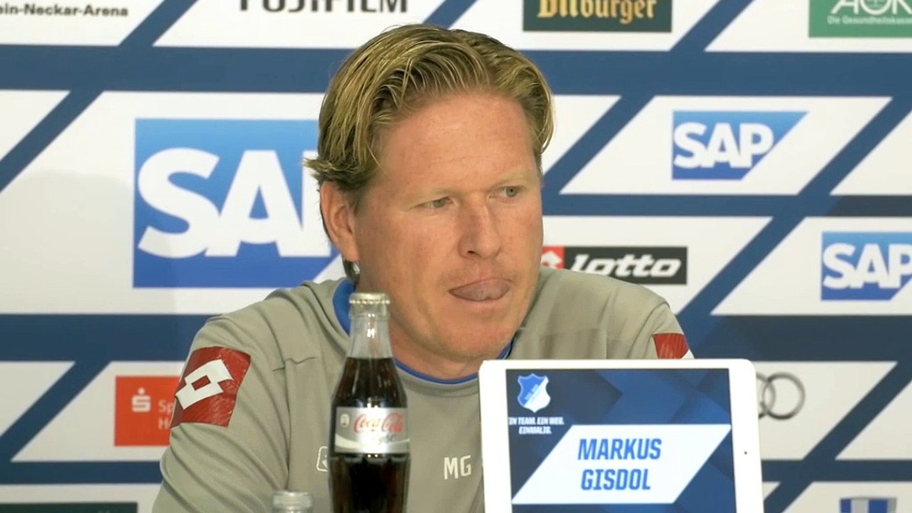 Gisdol: pokal-aus "schwer zu akzeptieren"