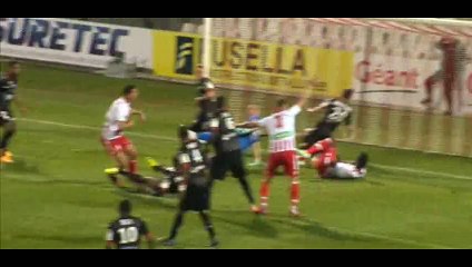 Goal Cavalli (Penalty) - AC Ajaccio 1-0 Dijon - 10-04-2015
