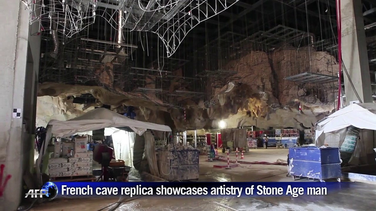Replica cave showcases artistry of Stone Age man