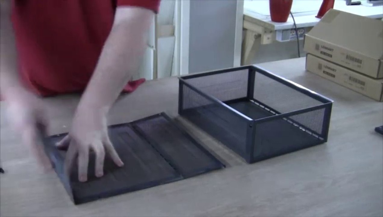 Assembling the IKEA LENNART and using it in my workshop