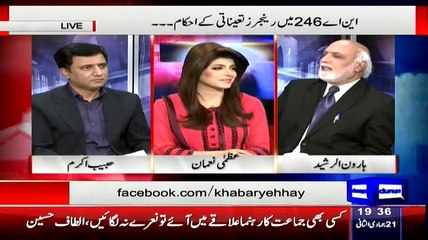 Haroon Rasheed Blasted Altaf Hussain, Imran Khan And Nawaz Shareef