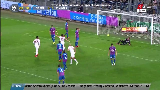 Bernardo Silva 0:2 | Caen - Monaco 10.04.2015 HD