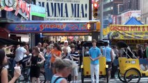 Street Market on Broadway near Times Square