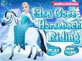 エルザ乗馬場 - 冷凍エルザの乗馬衣装は - プリンセスエルザは乗馬用のドレスアップ