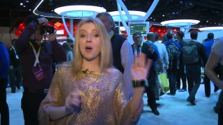 CES 2015_ Dynamic dress that 'attacks'