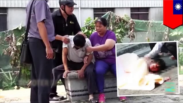 كاميرا تصور سائق دراجة تسحقه شاحنة اسمنت في حادث مريع