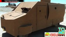 عراقيون أكراد يصنعون دبابة على شكل مركبة ماد ماكس ضد داعش