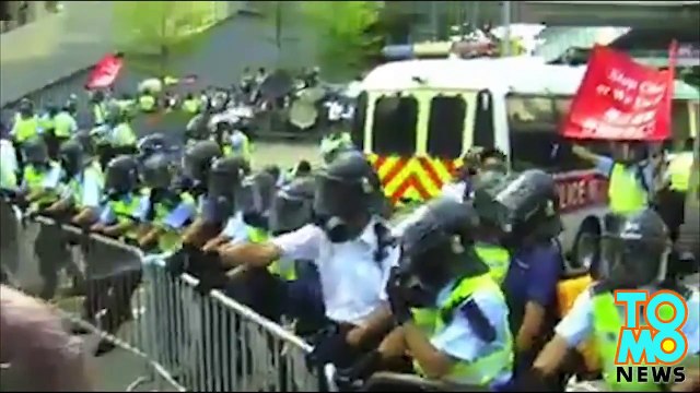 احتجاجات هونغ كونغ 2014 والدعاية الإعلامية