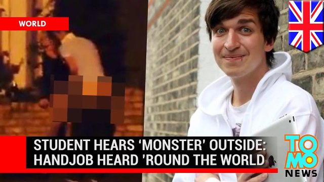 طالب يسمع صوت وحش في الخارج فيكتشف أنه استمناء ليس إلا