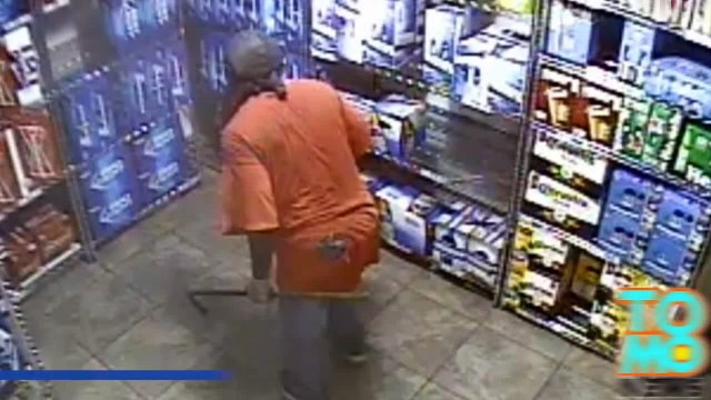 سارق عطش يقتحم محطة بنزين ويسرق جعة