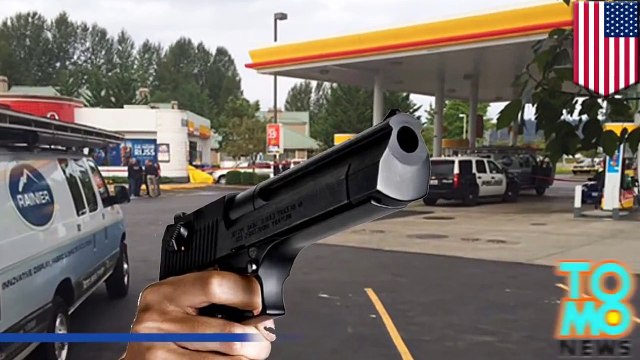 اطلاق رصاص في محطة كنت للوقود في واشنطن