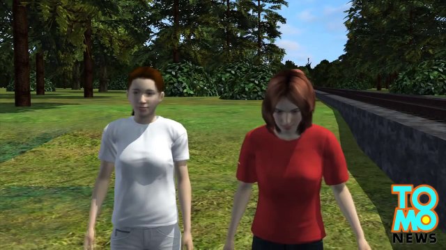 سيدتان تنجوان بحياتهما بعد أن قفزتا تحت قطار شحن