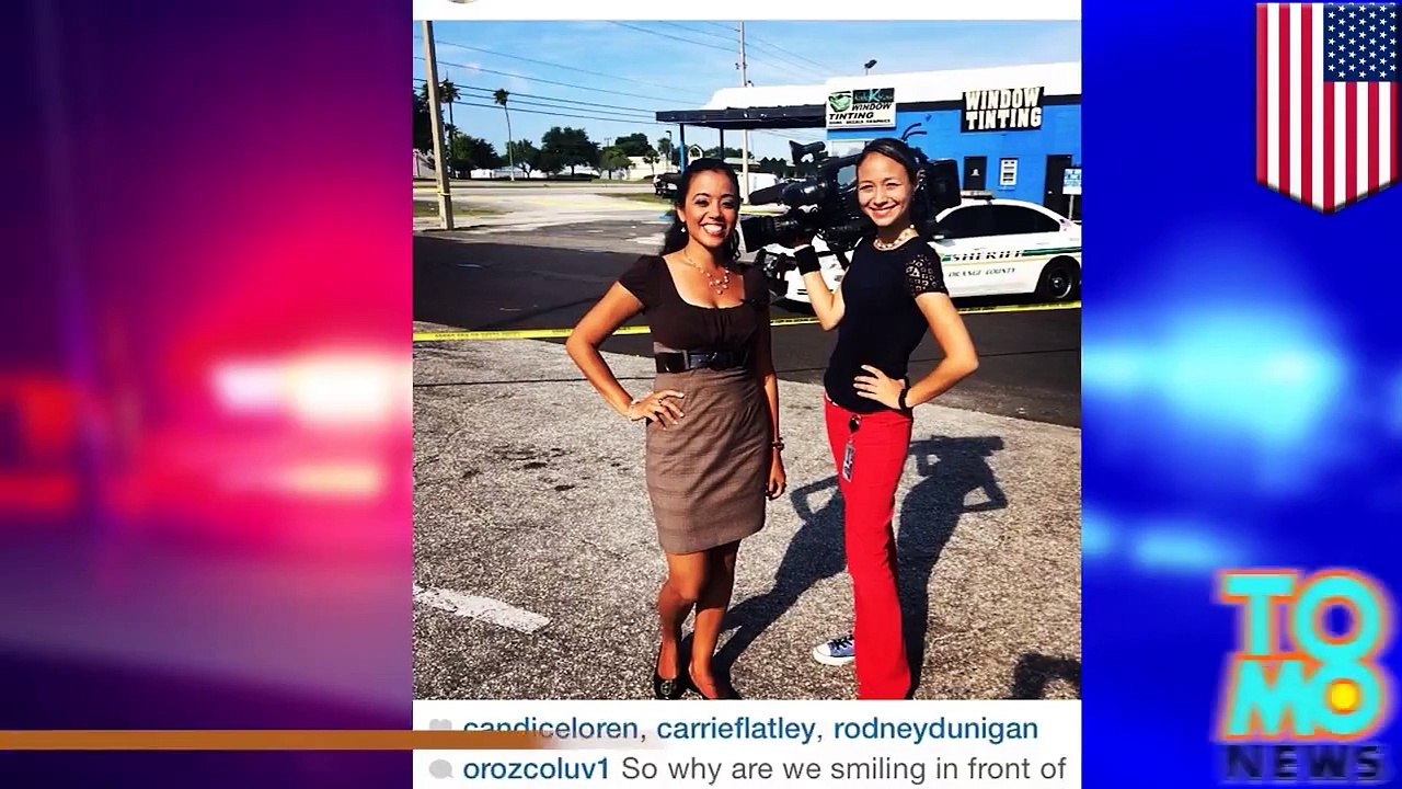 مراسلين يلتقطون صور سيلفي في مسرح جريمة