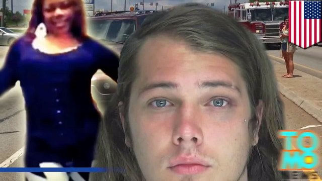 رجل يدهس امرأة حامل عمداً